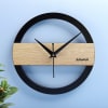 Textured MDF Personalized Wall Clock Online