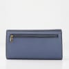 Shop Textured Two-Fold Women's Wallet - Sapphire Blue