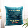 Shop The Boss Personalized Cushion