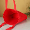 Shop The Eco-friendly Red Canvas Shopping Bag