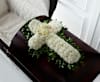 The FTD Peaceful Memories Casket Spray Online