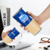 The Good Stuff - Personalized Blue Tumbler For Men Online