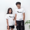 Shop The Original And Sequel Personalized Kids T-shirt - Set Of 2