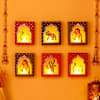 Gift The Royal Jharokha Wall Decor - DIY Kit ( Pack of 6)