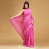 Think Pink Chanderi Saree Online