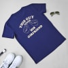 Shop This Guy Loves His Girlfriend - Personalized Mens T-shirt - Navy Blue