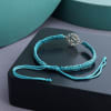 Gift Throat Chakra 925 Sterling Silver Bracelet