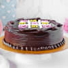 Buy Tic Tac Toe Chocolate Cake for Mom (Half Kg)