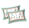 Buy Tidal Wave Bedsheet With Pillow Covers