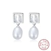 Timeless Grace Sterling Silver Pearl Earrings Online