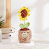 Gift Timeless Personalized Crochet Sunflower