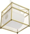 Shop Tissue Box - Square - Transparent - Single Piece