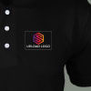 Gift Titlis Polycotton Polo T-shirt for Men (Black)