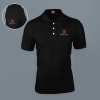 Titlis Polycotton Polo T-shirt for Men (Black) Online