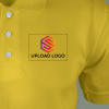 Gift Titlis Polycotton Polo T-shirt for Men (Lemon Yellow)