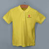 Shop Titlis Polycotton Polo T-shirt for Men (Lemon Yellow)