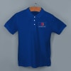 Shop Titlis Polycotton Polo T-shirt for Men (Royal Blue)