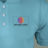 Buy Titlis Polycotton Polo T-shirt for Men (Sky Blue)