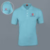 Titlis Polycotton Polo T-shirt for Men (Sky Blue) Online