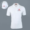 Titlis Polycotton Polo T-shirt for Men (White) Online