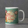 Gift To the Best Mom Personalized Anniversary Mug