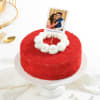 Buy Together Forever Red Velvet Cake With Polaroid (500 gm)