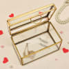 Buy Token of Love Personalized Brass Framing Glass Jewellery Box