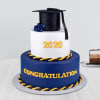 Topper Graduation Fondant Cake (5 Kg) Online