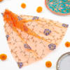 Gift Traditional Blue Karwa Chauth Pooja Thali Set
