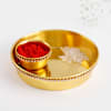 Buy Traditional Kundan Rakhi Gift Hamper