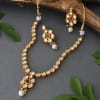 Traditional Kundan Set with Pearl Drops Online