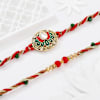 Buy Traditional Kundan Work Rakhis-Set Of 4