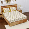 Traditional Print Cotton Double Bedsheet Online