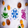Buy Traditional Rangoli Kit - Set Of 5
