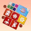 Traditional Rangoli Kit - Set Of 5 Online