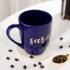 Gift Tranquil Midnight Personalized Mug - Blue