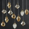Tree Ornaments - Mercury Glass Assorted Christmas - Set Of 6 Online