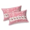Buy Tribal Themed Burgandy Rosso King Bedsheet Set