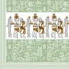 Shop Tribal Themed Mint Moon King Bedsheet Set