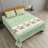 Tribal Themed Mint Moon King Bedsheet Set Online