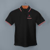 Shop Tropikana Dry n Cool Polo T-shirt for Men (Black)