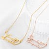 Buy True Love Personalized Couple Pendant Necklace