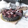 Shop Truffle Delight Cake With Bunch Of Roses And Orchids