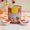 Two Earthen Diyas With Rassogulla 1 Kg Online