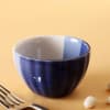 Buy Two-Tone Blue And White Ceramic Set (Set of 3)
