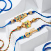 Gift Unconventional Much Set of 3 Rakhis