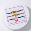 Buy Unconventional Much Set of 3 Rakhis