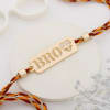 Gift Unique Lifeline Bro Rakhi And Chocolates Combo