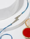 Gift Urban Design Rakhis And Sweets Hamper