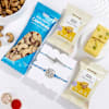Urban Design Rakhis And Sweets Hamper Online